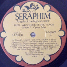 Load image into Gallery viewer, Fritz Wunderlich : Lyric Tenor - Album 2: Opera Arias (LP, Comp)