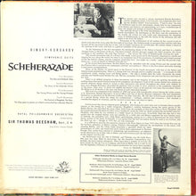 Load image into Gallery viewer, Rimsky-Korsakov*, Sir Thomas Beecham, Royal Philharmonic Orchestra : Scheherazade (LP, Album)