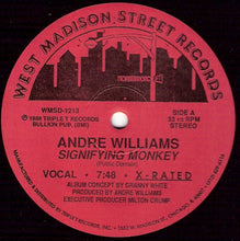 Load image into Gallery viewer, Andre Williams (2) : Signifying Monkey (12")