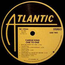 Load image into Gallery viewer, Carole King : One To One (LP, Album, AR )