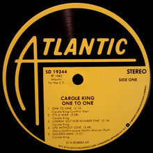 Load image into Gallery viewer, Carole King : One To One (LP, Album, AR )