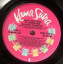 Load image into Gallery viewer, Zalman Yanovsky* : Alive And Well In Argentina (LP, Album, Promo, RE)