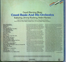 Load image into Gallery viewer, Count Basie And His Orchestra* Featuring Jimmy Rushing, Helen Humes : Good Morning Blues (2xLP, Comp, Pin)