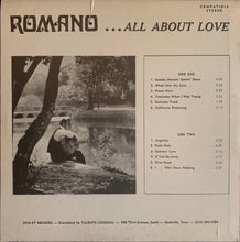 Load image into Gallery viewer, Romano (19) : ...All About Love (LP, Album)