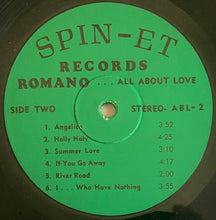 Load image into Gallery viewer, Romano (19) : ...All About Love (LP, Album)