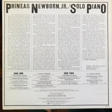 Load image into Gallery viewer, Phineas Newborn, Jr.* : Solo Piano (LP, Album, RI)