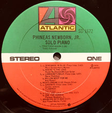 Load image into Gallery viewer, Phineas Newborn, Jr.* : Solo Piano (LP, Album, RI)
