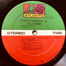 Load image into Gallery viewer, Phineas Newborn, Jr.* : Solo Piano (LP, Album, RI)
