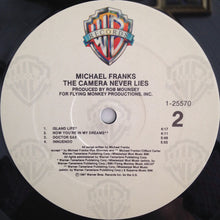 Laden Sie das Bild in den Galerie-Viewer, Michael Franks : The Camera Never Lies (LP, Album, All)