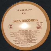 Load image into Gallery viewer, War : The Music Band (LP, Album, Pin)