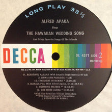 Load image into Gallery viewer, Alfred Apaka : The Hawaiian Wedding Song (LP, Album)