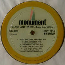 Charger l'image dans la galerie, Tony Joe White : Black And White (LP, Album, RP, Mon)