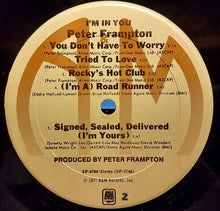 Charger l&#39;image dans la galerie, Peter Frampton : I&#39;m In You (LP, Album)
