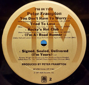 Peter Frampton : I'm In You (LP, Album)