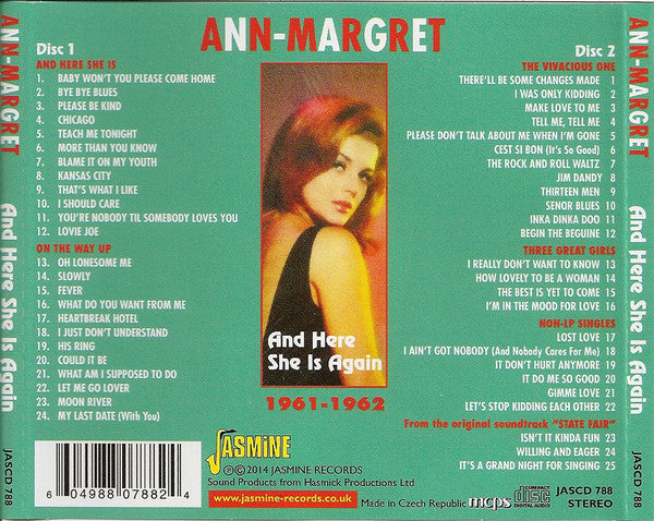 Ann-Margret* - And Here She Is Again - CD