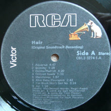 Load image into Gallery viewer, Galt MacDermot : Hair (Original Soundtrack Recording) (2xLP, Album)