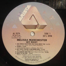 Load image into Gallery viewer, Melissa Manchester : Hey Ricky (LP, Album)