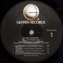 Laden Sie das Bild in den Galerie-Viewer, Donna Summer : All Systems Go (LP, Album, All)
