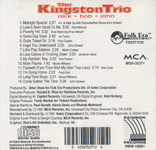 Load image into Gallery viewer, The Kingston Trio* : Nick - Bob - John (CD, Album)