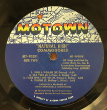 Laden Sie das Bild in den Galerie-Viewer, Commodores : Natural High (LP, Album)
