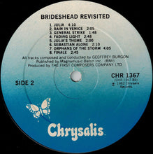 Laden Sie das Bild in den Galerie-Viewer, Geoffrey Burgon : Brideshead Revisited (LP, Album)