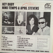 Load image into Gallery viewer, Nino Tempo & April Stevens : Hey Baby! (LP, Album)