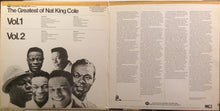 Load image into Gallery viewer, Nat King Cole : The Greatest Of Nat King Cole (2xLP, Album, Comp)