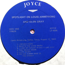 Load image into Gallery viewer, Louis Armstrong, Glen Gray : Spotlight On Louis Armstrong And Glen Gray (LP, Album)