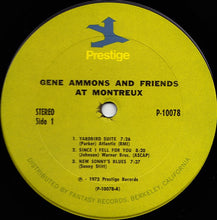 Load image into Gallery viewer, Gene Ammons : Gene Ammons And Friends At Montreux (LP, Album)
