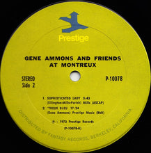 Load image into Gallery viewer, Gene Ammons : Gene Ammons And Friends At Montreux (LP, Album)