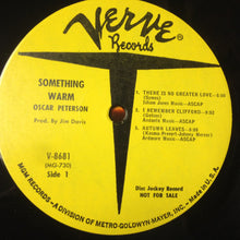 Laden Sie das Bild in den Galerie-Viewer, Oscar Peterson : Something Warm (LP, Album, Mono, Promo)
