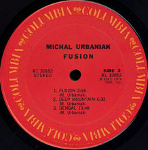 Load image into Gallery viewer, Michal Urbaniak* : Fusion (LP, Album)