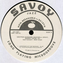 Laden Sie das Bild in den Galerie-Viewer, Dexter Gordon, Wardell Gray, Sonny Criss, Hampton Hawes, Barney Kessel, Howard McGhee, Al Killian : Jazz Concert - West Coast (LP, Album, Mono, RE)