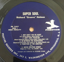 Load image into Gallery viewer, Richard "Groove" Holmes : Super Soul (LP, Album, Mono)
