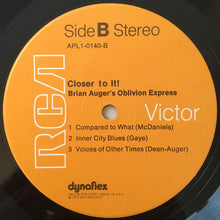 Charger l'image dans la galerie, Brian Auger's Oblivion Express : Closer To It! (LP, Album, Hol)