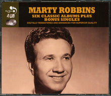 Load image into Gallery viewer, Marty Robbins : Six Classic Albums Plus Bonus Singles (4xCD, Comp, RM)