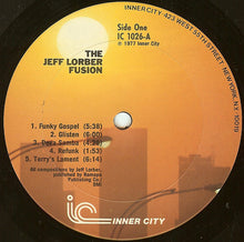 Load image into Gallery viewer, The Jeff Lorber Fusion : The Jeff Lorber Fusion (LP, Album, RE)