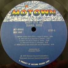 Load image into Gallery viewer, Diana Ross : Baby It's Me (LP, Album, Mon)