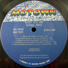 Load image into Gallery viewer, Diana Ross : Baby It's Me (LP, Album, Mon)