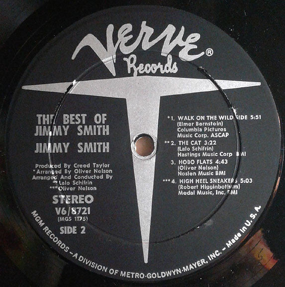 Buy Jimmy Smith : The Best Of Jimmy Smith (LP, Comp, MGM) Online For A ...