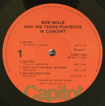 Load image into Gallery viewer, Bob Wills & His Texas Playboys : In Concert (2xLP, Album, Los)