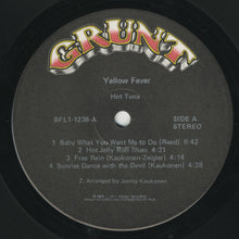 Load image into Gallery viewer, Hot Tuna : Yellow Fever (LP, Album)