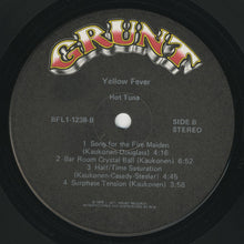 Load image into Gallery viewer, Hot Tuna : Yellow Fever (LP, Album)