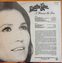 Load image into Gallery viewer, Loretta Lynn : I Wanna Be Free (LP, Album, Club)