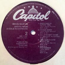 Load image into Gallery viewer, Moon Martin : Shots From A Cold Nightmare (LP, Album, Win)