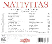 Load image into Gallery viewer, Kansas City Chorale, Charles Bruffy : Nativitas (American Christmas Carols) (CD, Album)