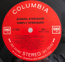 Load image into Gallery viewer, Barbra Streisand : Simply Streisand (LP, Album, San)
