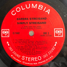 Load image into Gallery viewer, Barbra Streisand : Simply Streisand (LP, Album, San)