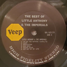 Load image into Gallery viewer, Little Anthony & The Imperials : The Best Of Little Anthony & The Imperials (LP, Comp, RE)