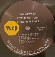 Load image into Gallery viewer, Little Anthony & The Imperials : The Best Of Little Anthony & The Imperials (LP, Comp, RE)